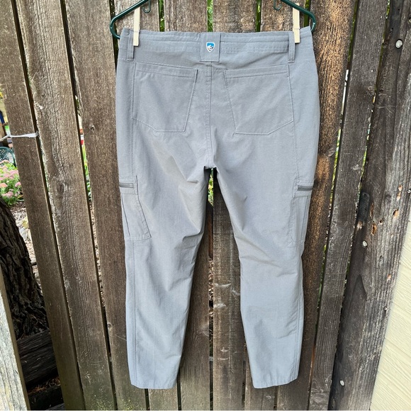 Kuhl Wm’s Horizn Skinny Pants Sz 8 Short In Gray Slate - Picture 8 of 15